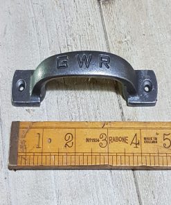 SQUARE D HANDLE HORIZONTAL GWR CAST ANT IRON 120MM