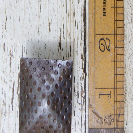 SQUARE NAIL STUD DOTS HAND FORGED ANT IRON 35 X 35MM