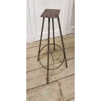 STOOL KITCHEN CIRCULAR FOOT REST 15MM ROD ANT IRON 400MM