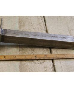 TABLE LEG BOX SECTION 40X40MM SPLAYED MILD STEEL 8 / 200MM