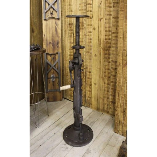 TABLE PEDESTAL GIN TYPE HEAVY WIND UP CAST IRON 40 – 54