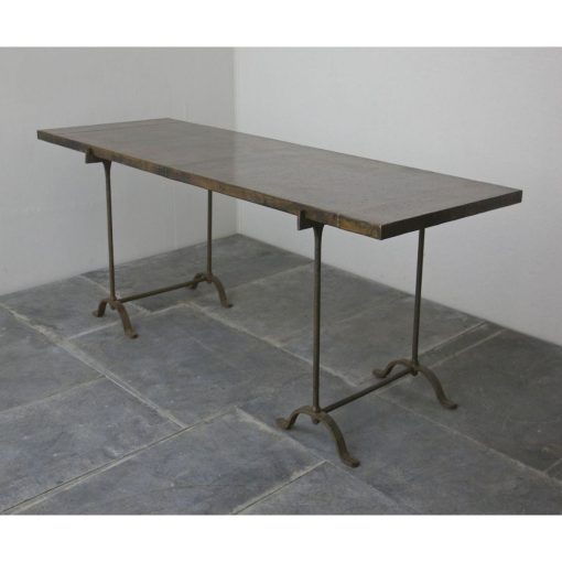 TABLE TRESTLE UNDERFRAME LIPPED 25MM TUBE STEEL 710 X 710MM