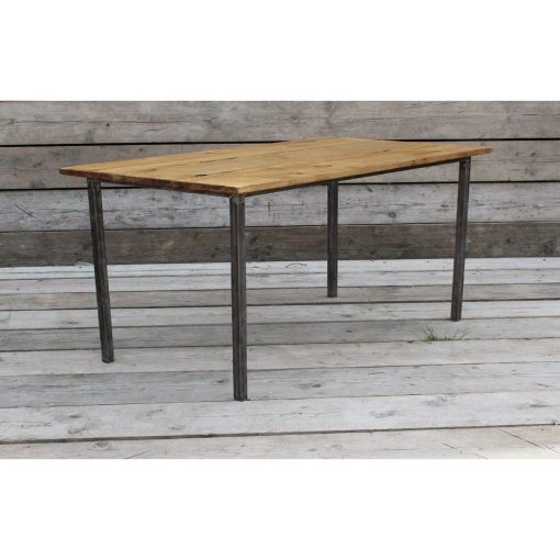TABLE UNDERFRAME SCHOOL 25MM SQ ANT IRON 4′ L X 2′ W X 2′ H