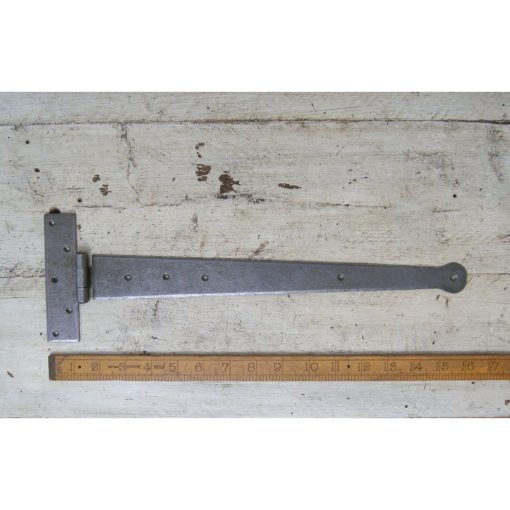 TEE HINGE HEAVY DUTY PENNY END ANT IRON 16 / 400MM
