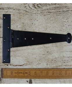 TEE HINGE LIGHT DUTY PENNY END HAND FORGED 12 BEESWAX