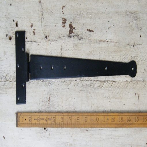 TEE HINGE LIGHT DUTY PENNY END HAND FORGED 15 BEESWAX