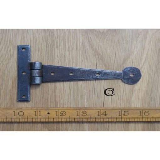 TEE HINGE LIGHT DUTY PENNY END HAND FORGED 6 ANTIQUE TBD