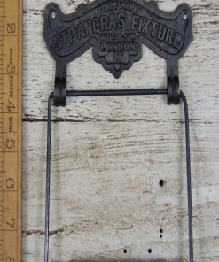 TOILET ROLL HOLDER ST PANCRAS FIXTURE WIRE & ANTIQUE IRON