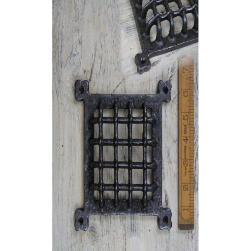 VENTILATION GRILLE EXTRACTION COVER CAST IRON 6.5 X 6.5