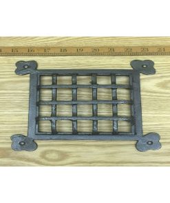 VENTILATION GRILLE EXTRACTION COVER CAST IRON 8.5 X 8.5