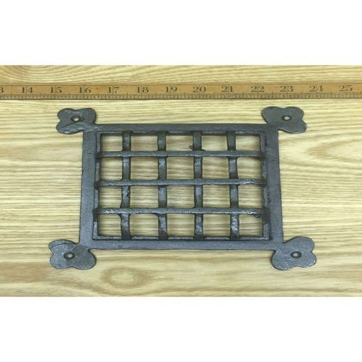 VENTILATION GRILLE EXTRACTION COVER CAST IRON 8.5 X 8.5