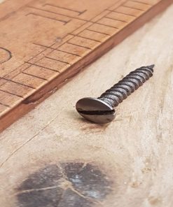 WOOD SCREW SLOTTED RAISED ANT IRON CSK 6G X 3/4 3.5X20MM