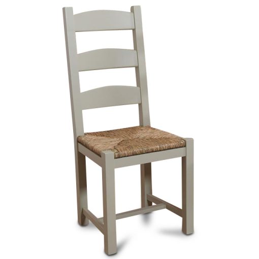 Amish Rush Seat Painted dining chair