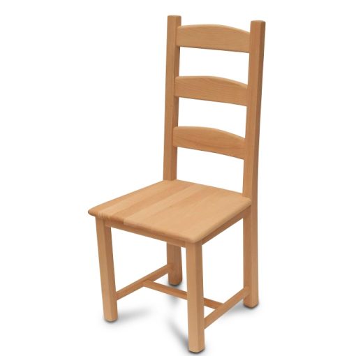 Amish Solid Seat Raw dining chair