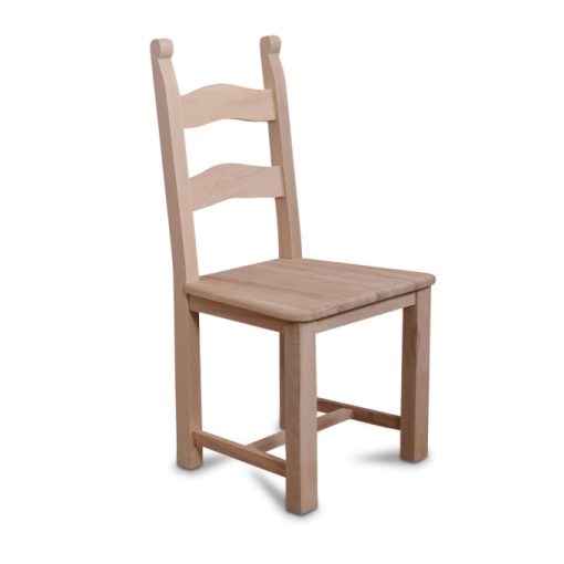 Briton Solid Seat Raw dining chair