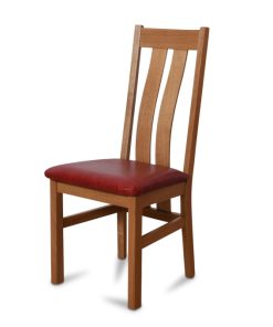 Harris Leather Seat dining chair