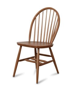 Hooped Stick Back Geo Stain dining chair