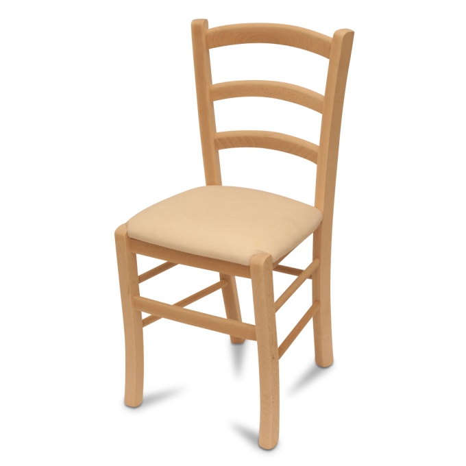 Liege Raw Upholstered Seat dining chair