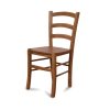 Liege Solid Seat Geo Stain dining chair