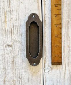 Flush Pull Handle Round End VICTORIAN 130 x 40mm