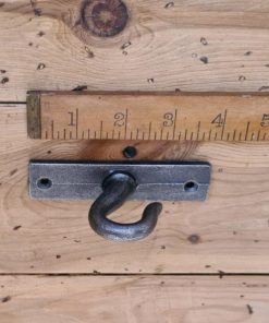 Ceiling Chandelier Hook 2 Hole backplate Antique Iron 100mm