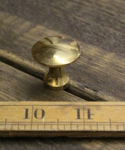 Knob Shutter Bureau Solid Brass Ant 1 / 25mm
