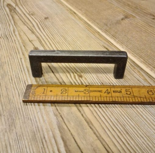Pull Handle Square Bar MEADOW Rear M4 Cast Ant Iron 120mm