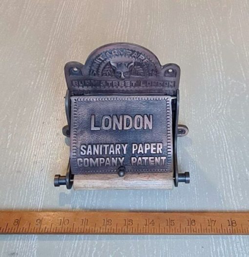 Toilet Roll Holder Lid LONDON SANITARY Ant Copper150mm