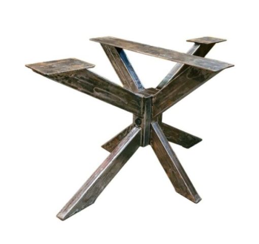 Table Pedestal Cross Underframe SPIDER 710H x 1200 x 820mm