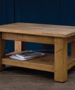 Rustic plank coffee table that can be made to any size