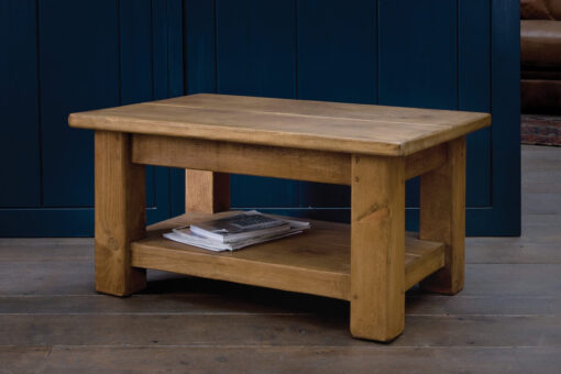 Rustic plank coffee table that can be made to any size